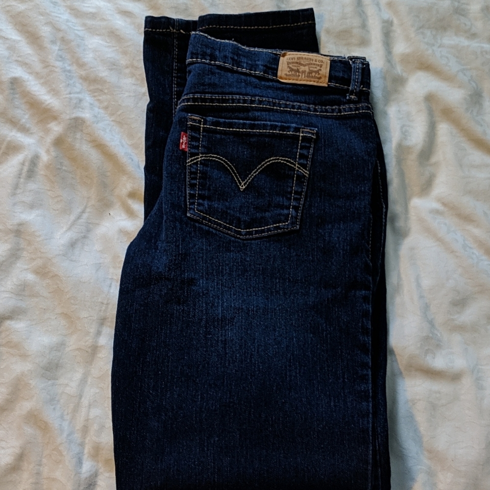 Levi's blue jeans